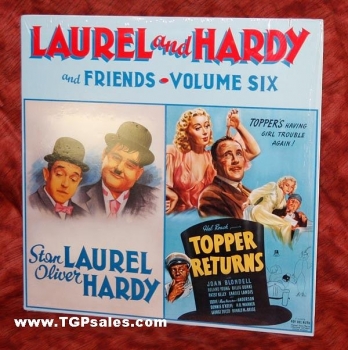 Laurel & Hardy and Friends Volume Six plus Topper Returns (collectible Laserdisc)