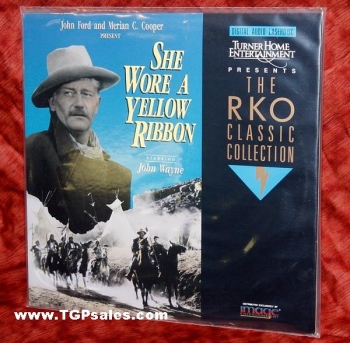 She Wore a Yellow Ribbon - John Wayne - Western (collectible Laserdisc)