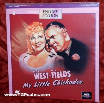 My Little Chickadee - Mae West - W.C. Fields (collectible Laserdisc)