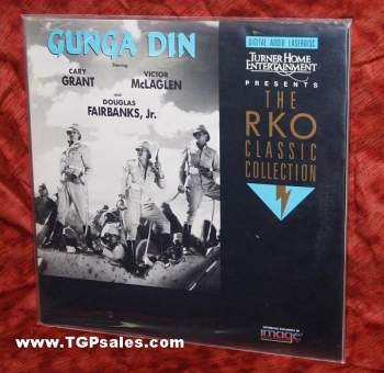 Gunga Din - Cary Grant - Victor McLaglen  (collectible Laserdisc)
