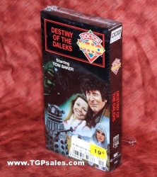 Doctor Who: Destiny of the Daleks (1979) CBS/FOX Home Video VHS, ISBN: 0-7677-8493-6