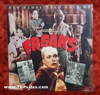 Freaks - remastered1932 horror film (collectible Laserdisc)