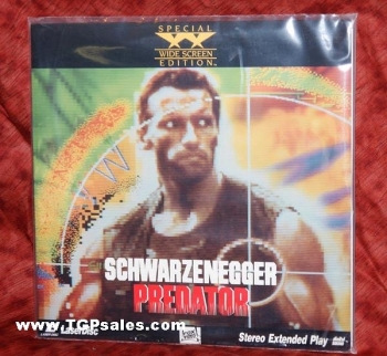 Predator - Arnold Schwarzenegger - Action  (collectible Laserdisc)