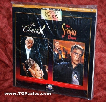 Boris Karloff in the Climax & The Strange Door (Classic collectible Laserdisc)