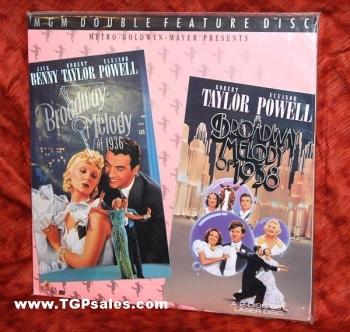 Broadway Melody of 1936 and 1938 - musicals (Classic collectible Laserdisc set)