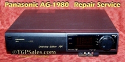 Panasonic AG-1980 - Repair Service for AG1980s never purchased from TGrant Photo
