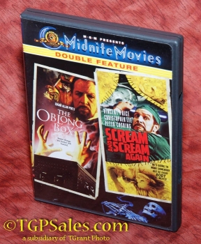 Oblong Box + Scream and Scream Again - Vincent Price - Christopher Lee - DVD - ISBN 0-7928-5315-6