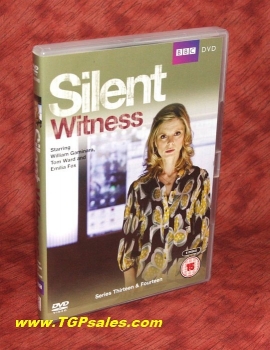 Silent Witness Series 13 & 14 - PAL Region 2 - 6 disc DVD set - UPC 5051561034435