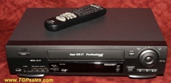 JVC SR-V10U Super VHS Professional VCR, with Remote Control, built-in time base corrector [tgp053]