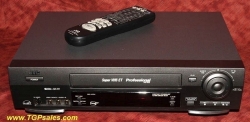 SOLD - JVC SR-V10U Super VHS Professional VCR, with Remote Control, built-in time base corrector [tgp456]