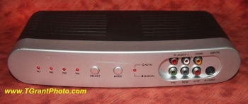 Philips 4-way electronic switcher - S-video and audio [TGP6820]